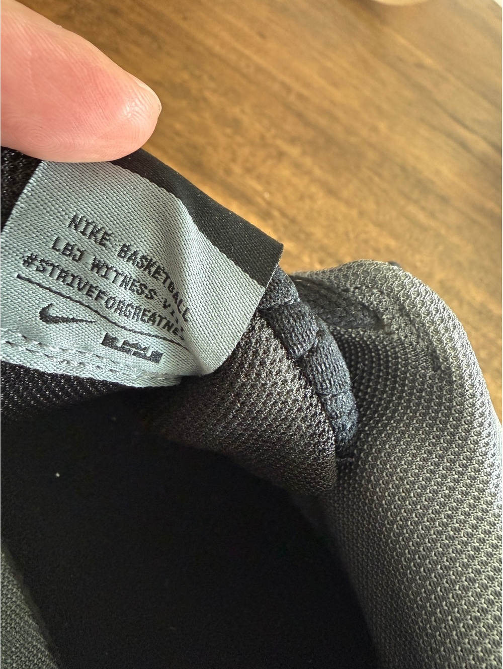 NIKE LEBRON WITNESS 8 BASKETBALL SHOES GREY FB2239-004 NEW - Picture 8 of 9